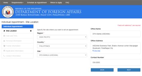 dfa passport appointment individual|dfa online appointment 2022.